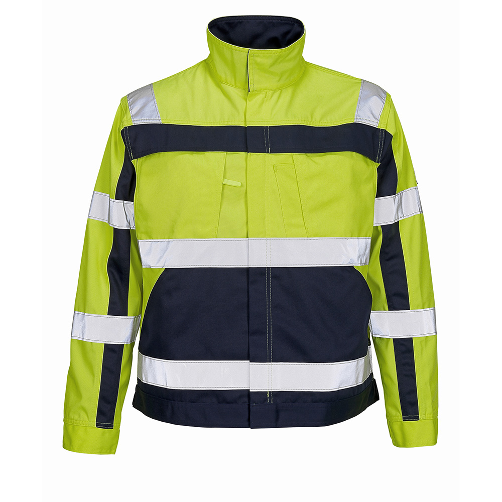 MASCOT Warnschutz-Arbeitsjacke CAMETA 07109 gelb/marine |  Warnschutzkleidung | Warnschutzkleidung | Berufskleidung