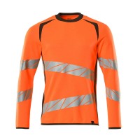 MASCOT Warnschutz Sweatshirt 19084 orange/dunkelanthrazit