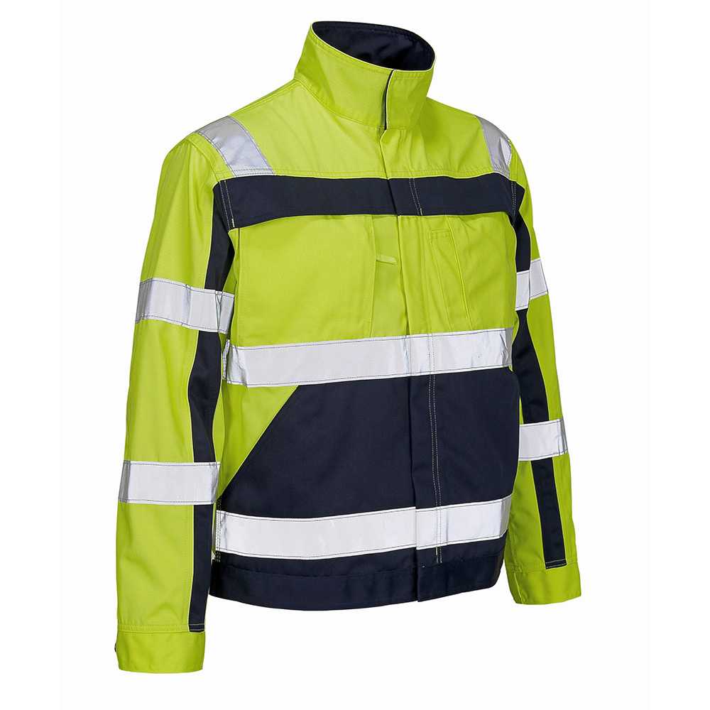 MASCOT Warnschutz-Arbeitsjacke CAMETA 07109 gelb/marine Berufskleidung Warnschutzkleidung | | | Warnschutzkleidung