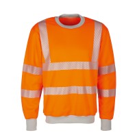 WATEX Warnschutz Sweatshirt UV-Schutz 5-4050 orange